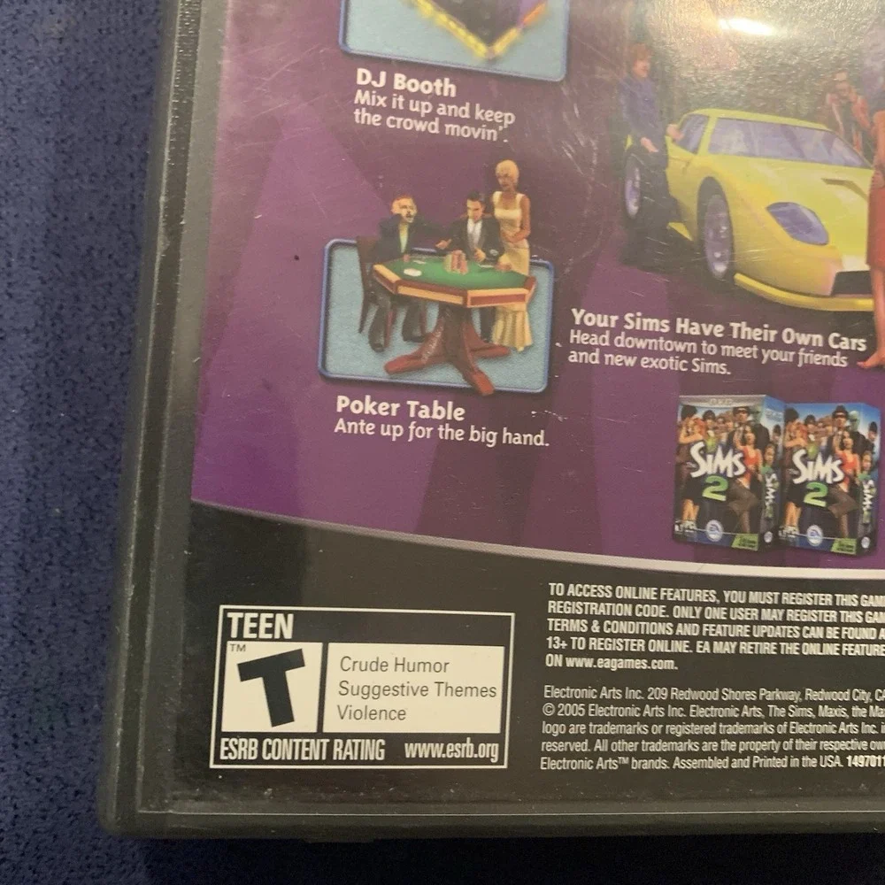 Sims‎ 2: Nightlife (PC, 2005)
